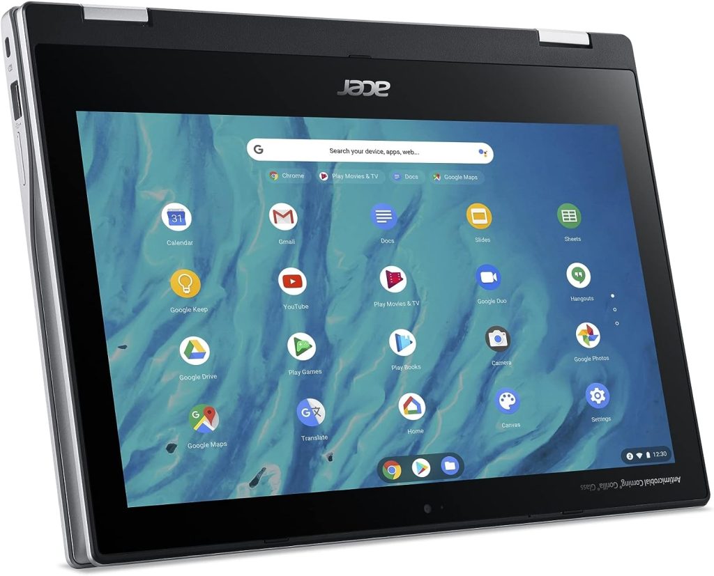 Acer Spin 311-2H 11.6 2-in-1 Touchscreen Chromebook (Intel 4-Core Celeron N4000, 64GB eMMC, 4GB RAM, Stylus, Webcam, IPS) Flip Convertible Home  Education Laptop, IST Computers Pen, Chrome OS