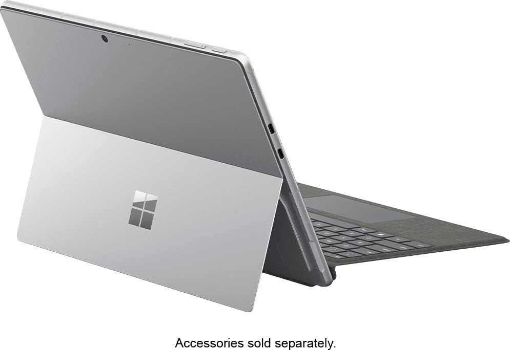 Microsoft Surface Pro 9, 13 Touchscreen 2-in-1 Tablet, 12th Gen Intel Core i5-1235U, Intel Iris Xe Graphics, 8GB DDR5 RAM, 512GB SSD, Windows 11h, Platinum, Device Only, with MTC Stylus Pen